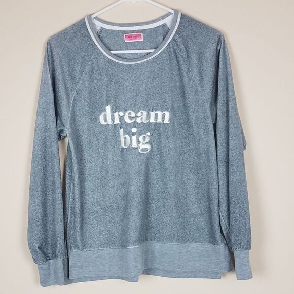 kate spade Other - Kate Spade Gray "dream big" Pajama Top